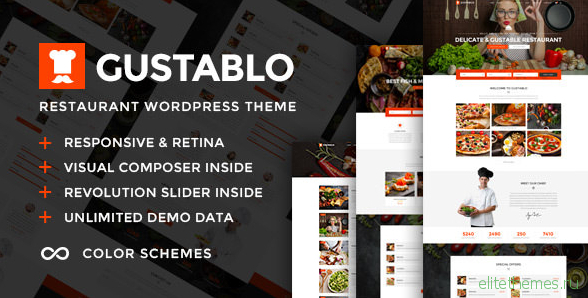 Gustablo v1.0 - Restaurant & Cafe Responsive Theme