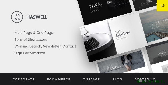 Haswell v1.9.2 - Multipurpose One & Multi Page Template