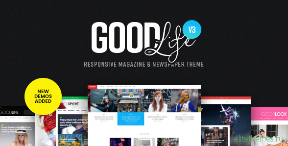 GoodLife v3.2.8 - Responsive Magazine Theme