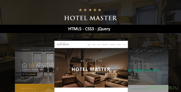 Hotel Master - Hotel HTML Template