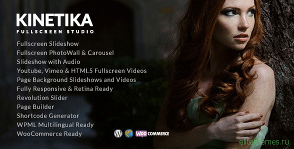 Kinetika v4.0 - Fullscreen Photography Theme