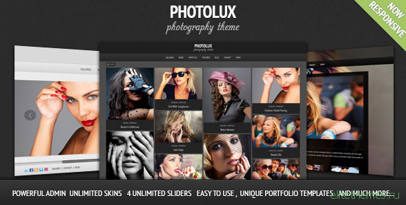 Photolux v2.3.8 - Photography Portfolio WordPress Theme