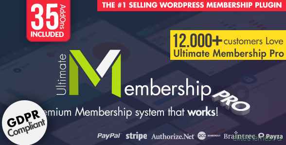 Ultimate Membership Pro v7.1 – WordPress Plugin