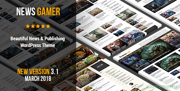 News Gamer v3.1 - Premium WordPress News / Publishing Theme