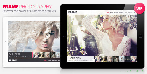 Frame v2.6.1 - Photography Minimalistic WP Theme