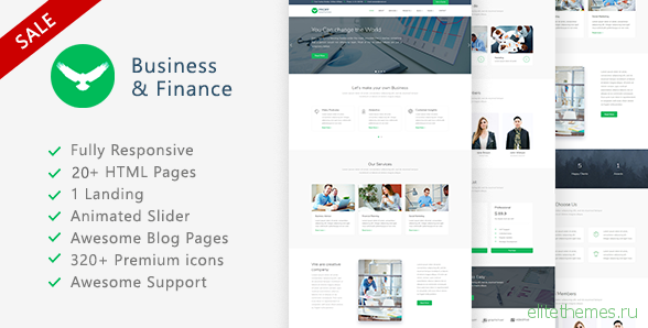 Proff - Business and Finance Template