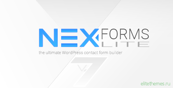 NEX-Forms Lite v7.0 – WordPress Form Builder Plugin