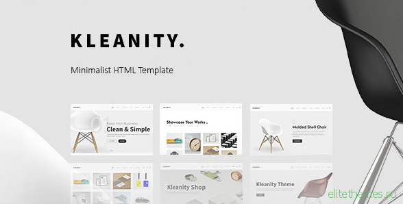 Kleanity - Minimalist HTML Template / Creative Portfolio