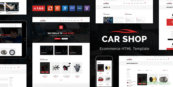 Car Shop - Ecommerce HTML Template