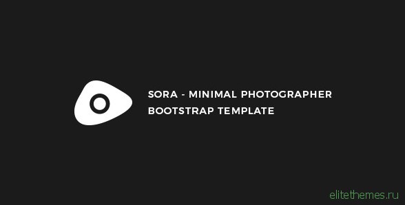 Sora - Minimal Photographer Template