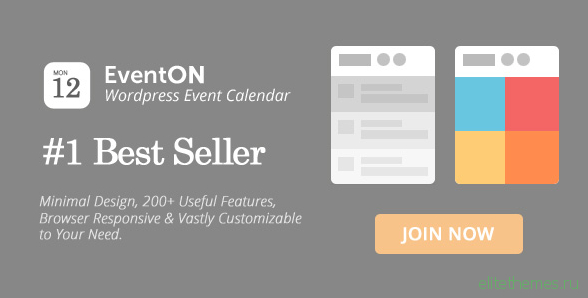 EventOn v2.6.12 – WordPress Event Calendar Plugin