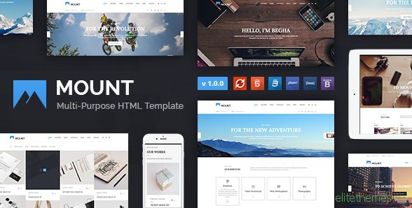 Mount – Multi-purpose Business HTML Template