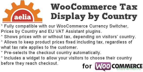 Tax Display by Country for WooCommerce v1.9.14.180324