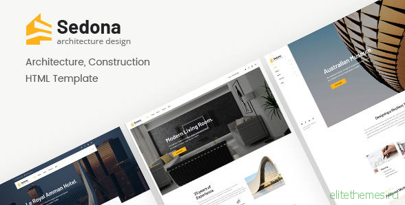 Sedona - Architecture & Construction HTML Template