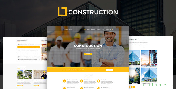 Construction v1.0.6 - Business & Building Company WordPress Theme