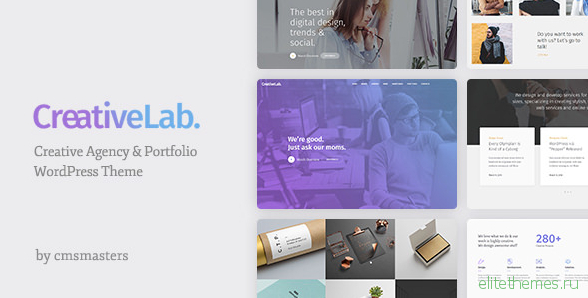 Creative Lab v1.0.7 - Creative Studio Portfolio & Agency