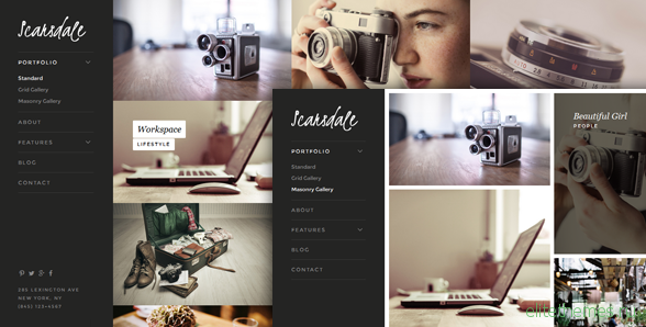 Scarsdale v1.0.1 - Premium Portfolio & Photography Joomla Template