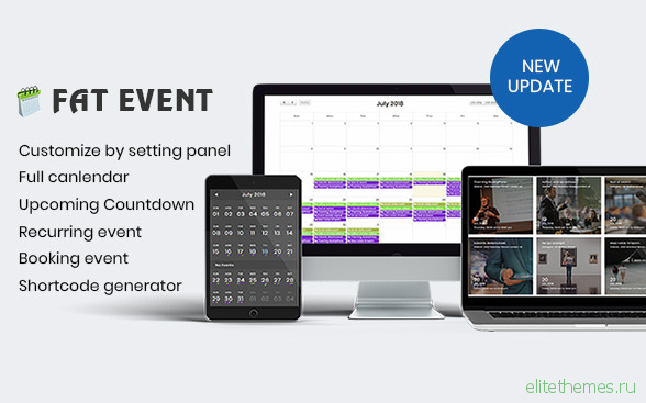 FAT Event v1.4.2 – WordPress Event and Calendar Booking