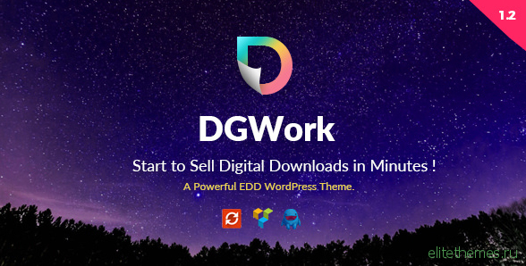 DGWork v1.3.4 - Powerful Responsive Easy Digital Downloads
