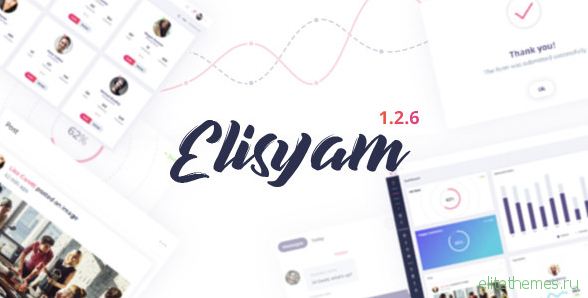 Elisyam v1.2.6 - Web App & Admin Dashboard Template