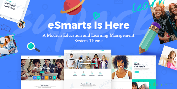 eSmarts - Theme for Education and LMS