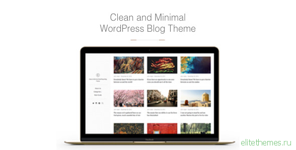 East v1.1.7 - Clean & Minimal WordPress Blog Theme