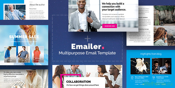Emailer - Drag & Drop Email Template + Builder Access