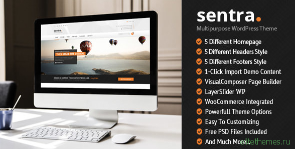 Sentra v1.6.0 - Corporate Multipurpose WordPress Theme