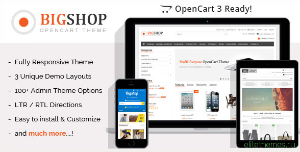 Bigshop v2.7 - Multi-Purpose Responsive OpenCart Theme