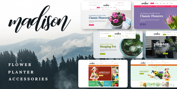 Madison - Multipurpose OpenCart Theme (Included Color Swatches)