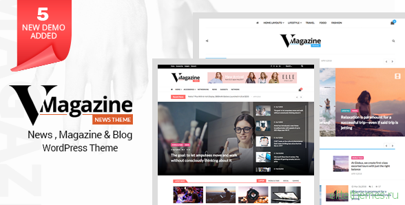 Vmagazine v1.1.0 - Blog, NewsPaper, Magazine Themes