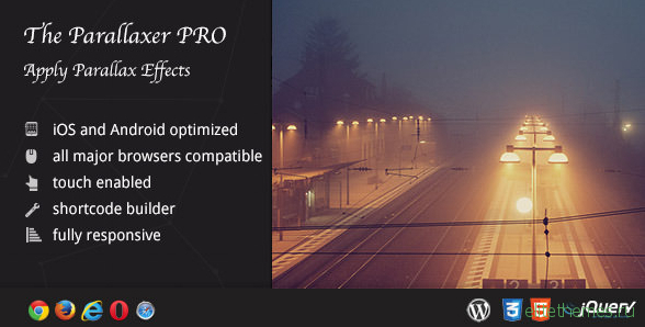 The Parallaxer WP v3.13 – Parallax Effects on Content