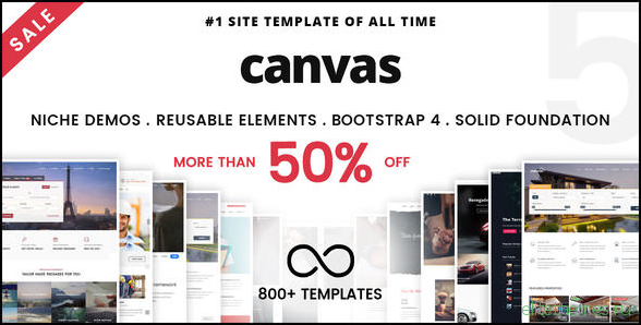 Canvas v5.4 - The Multi-Purpose HTML5 Template