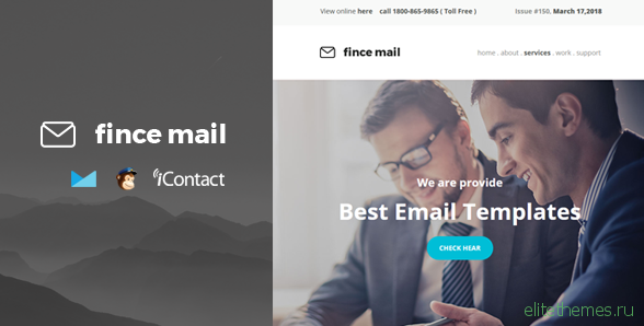 Fince Mail v1.0 - Responsive E-mail Template + Online Access