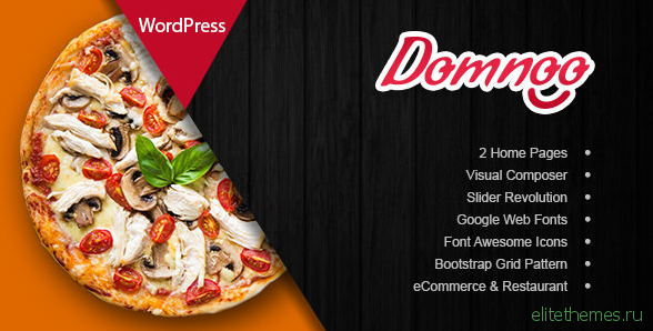 Domnoo 1.2.0 - Pizza & Restaurant WordPress Theme