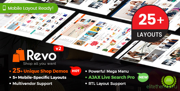 Revo v2.9.0 - Multi-purpose WooCommerce WordPress Theme