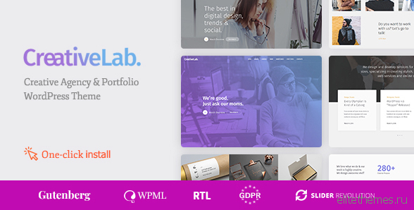 Creative Lab v1.1.0 - Creative Studio Portfolio & Agency