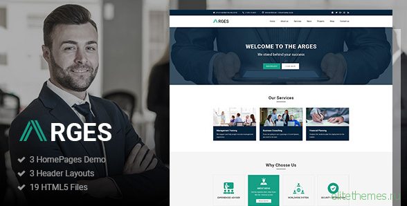 Arges - Corporate & Business HTML5 Template