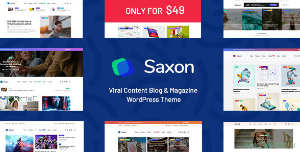 Saxon v1.3.5 - Viral Content Blog & Magazine Theme