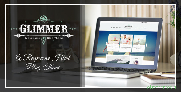 Glimmer - A Responsive HTML Blog Theme