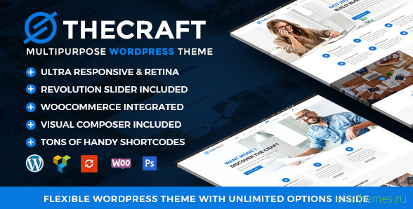 TheCraft v1.2 - Responsive Multipurpose WordPress Theme