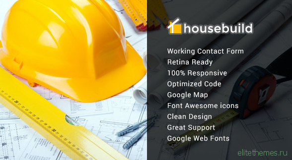 Housebuild - Responsive Construction Mura Theme
