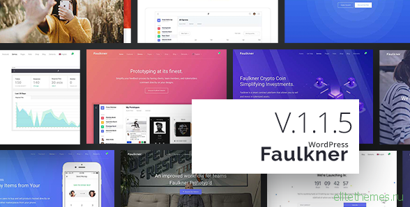 Faulkner v1.1.6 - Responsive Multiuse WordPress Theme