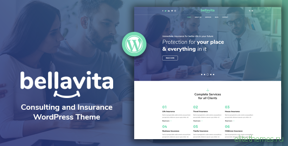 Bellavita v1.2 - Insurance & Finance WordPress Theme