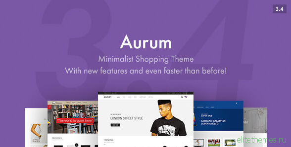 Aurum v3.4.2 - Minimalist Shopping Theme