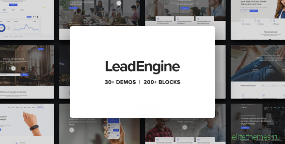 LeadEngine v1.7.1 - Multi-Purpose Theme with Page Builder