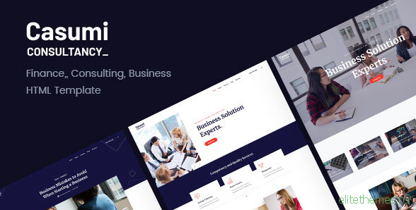 Casumi v1.0.2 - Finance, Consulting HTML Template