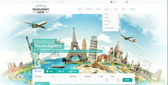 Travel Agency - Bootstrap Template