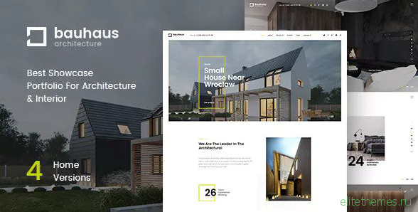 Bauhaus - Architecture & Interior Landing Page HTML Template