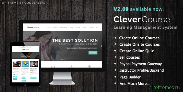 Clever Course v2.11 - Learning Management System Theme